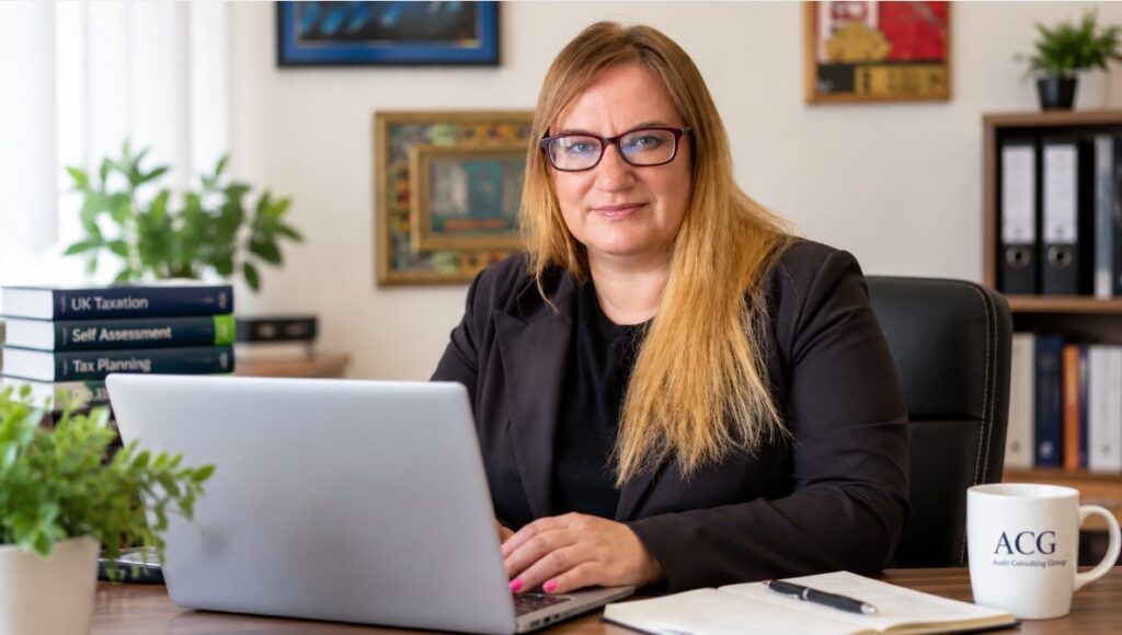 Audit Consulting Group tax professional supporting UK personal tax filing clients