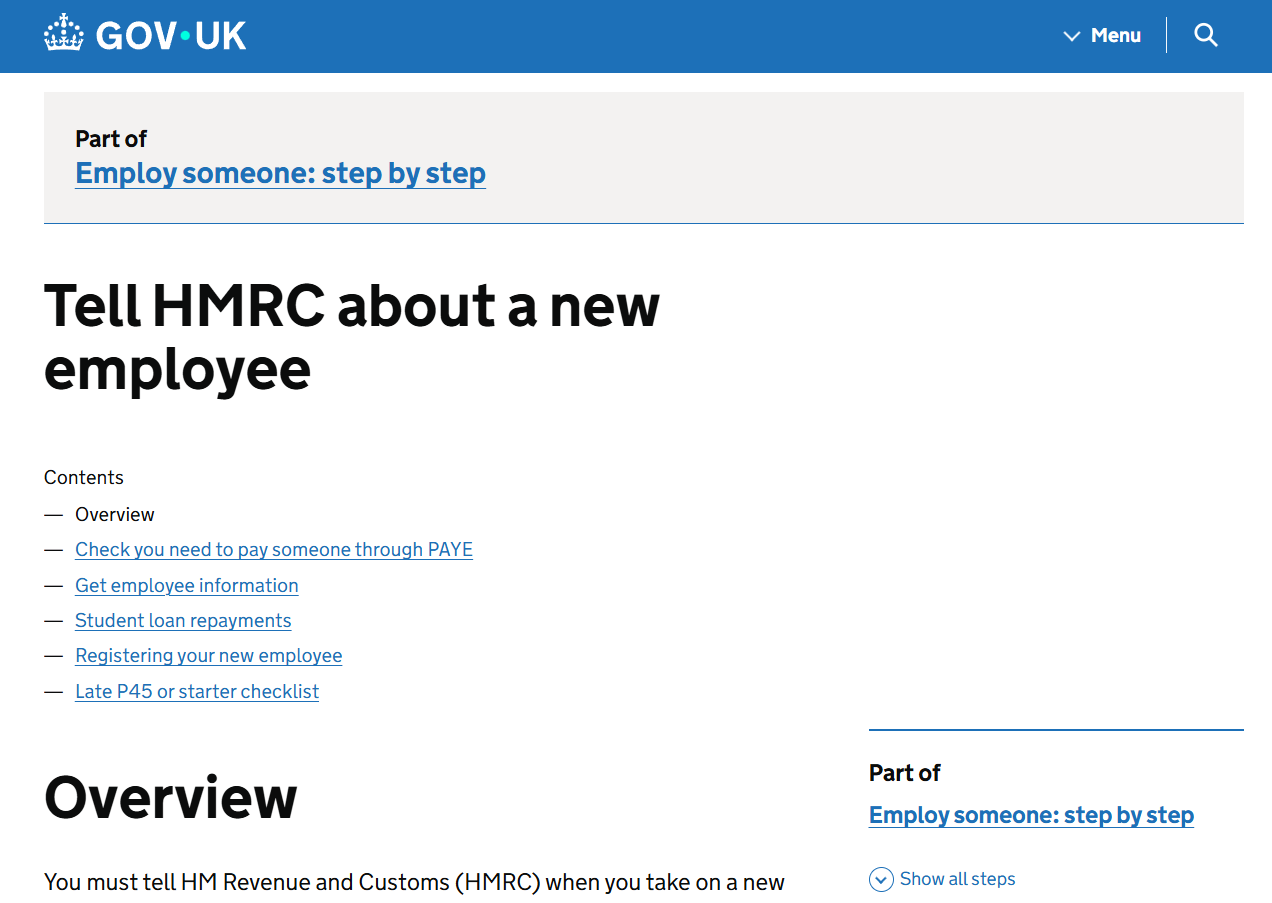 P46 P46 HMRC – Full Guide to the Old P46, Starter Checklist | ACG
