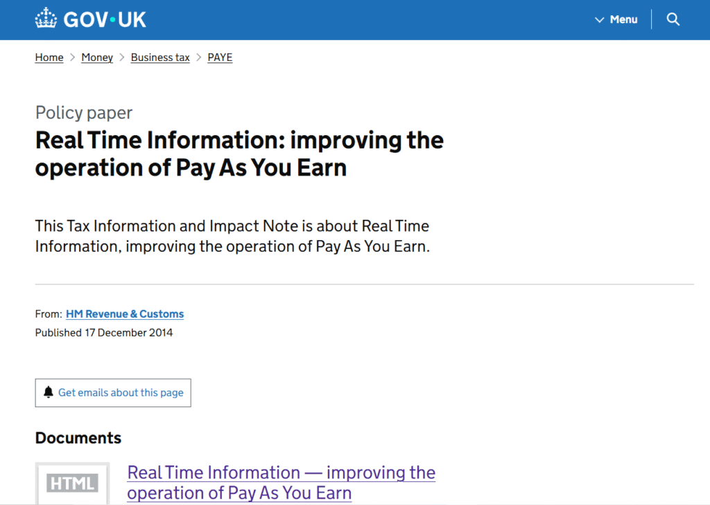 Payroll administrator reviewing HMRC P9 tax code notice for new tax year