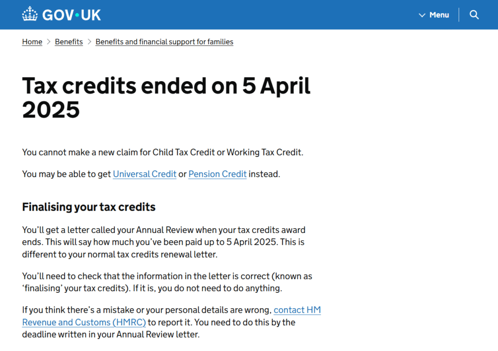 Audit Consulting Group advisor helping family with TC600 corrections