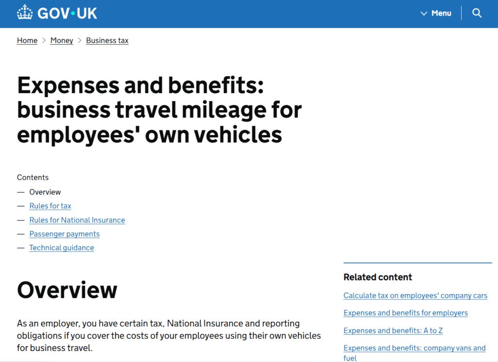 Company car benefit details being prepared for P11D reporting