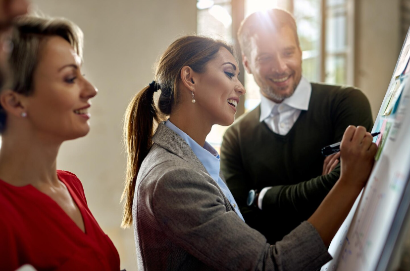 Business professionals discussing company formation services UK