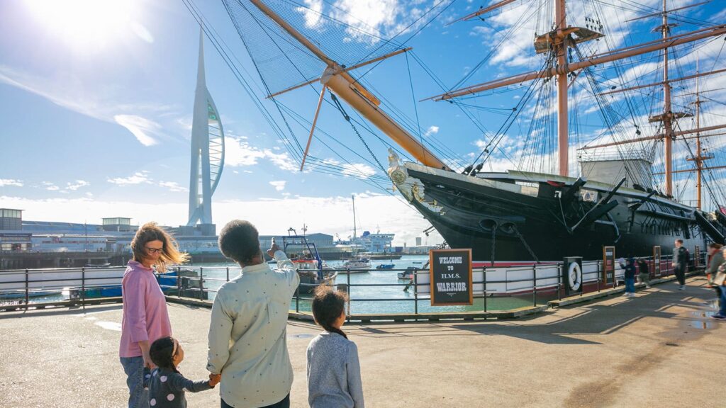 Portsmouth Historic Dockyard maritime attraction in Portsmouth