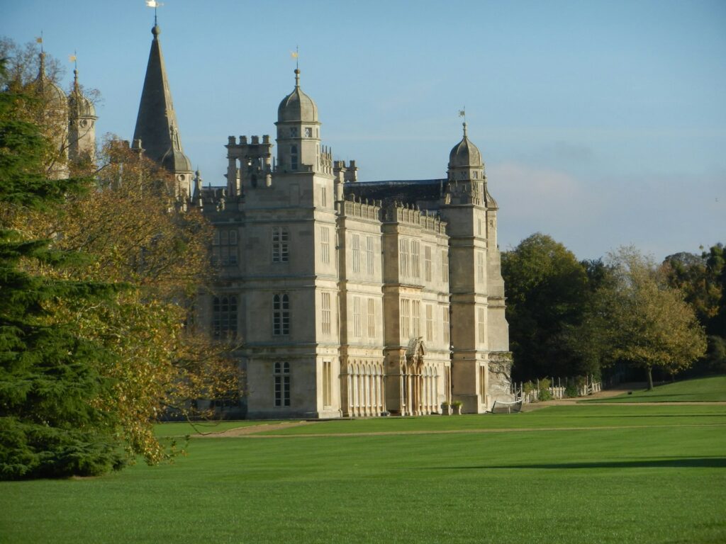 Burghley House and historic parkland near Peterborough