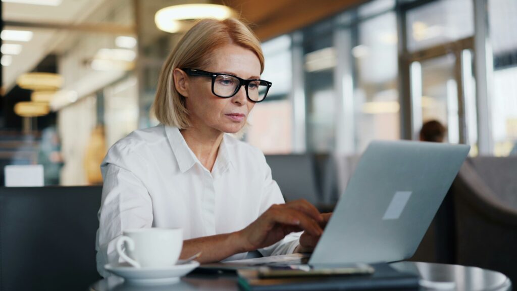 Accountant preparing dormant company accounts for Companies House filing