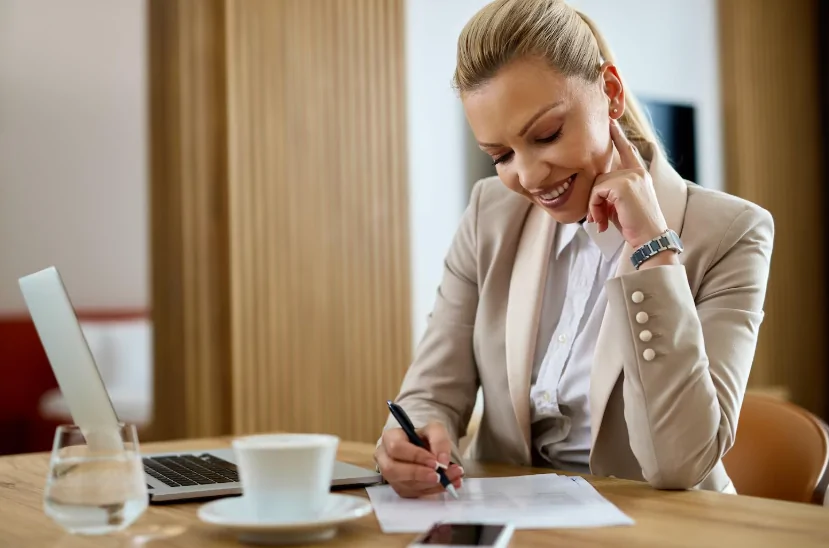 Business professional verifying VAT number online – Audit Consulting Group providing accurate VAT number verification services UK